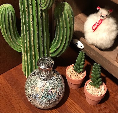 ファニチャードームスタッフのフレグランスランプの使い方