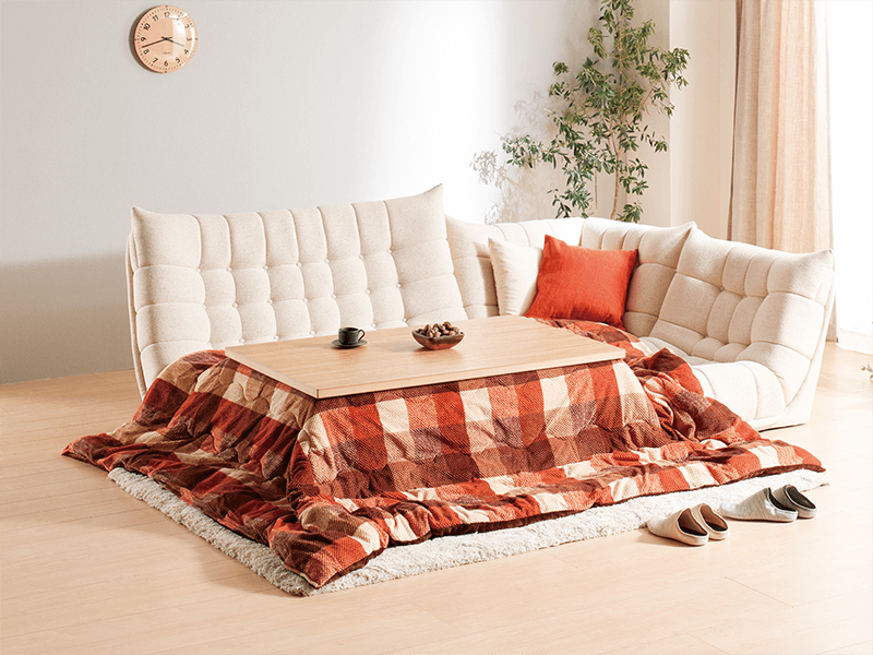 こたつと組み合わせるソファ　WINDSOR2