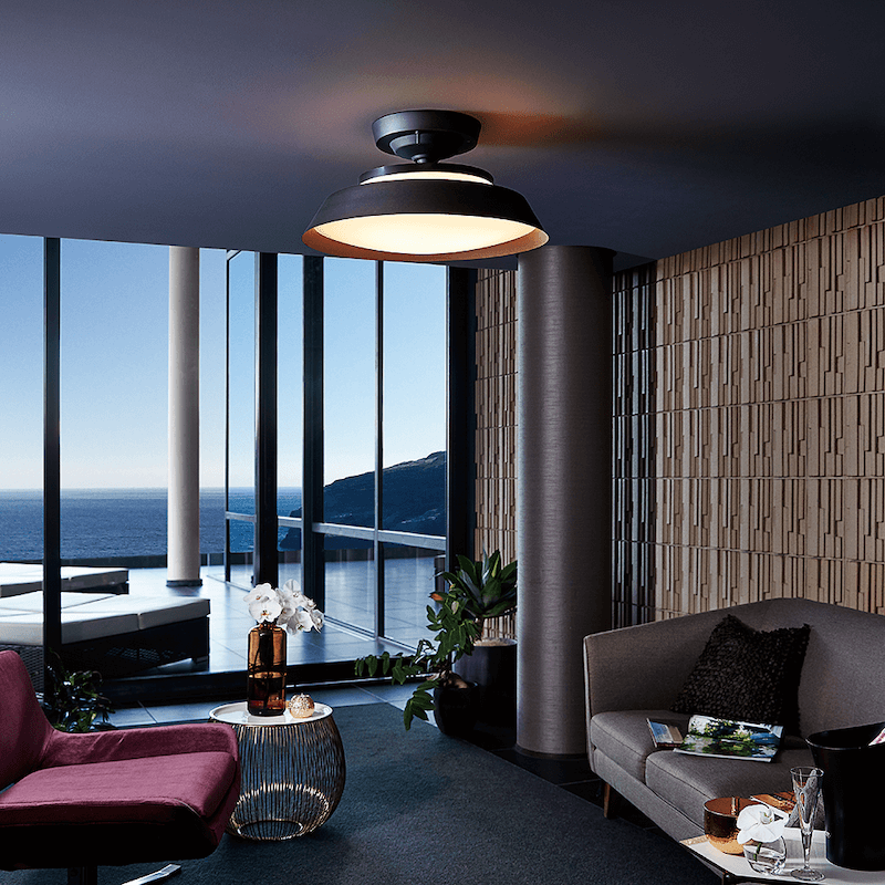 Graph-remote ceiling lamp