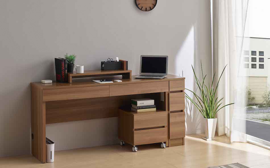 組み合わせを選べるデスクLHシリーズ