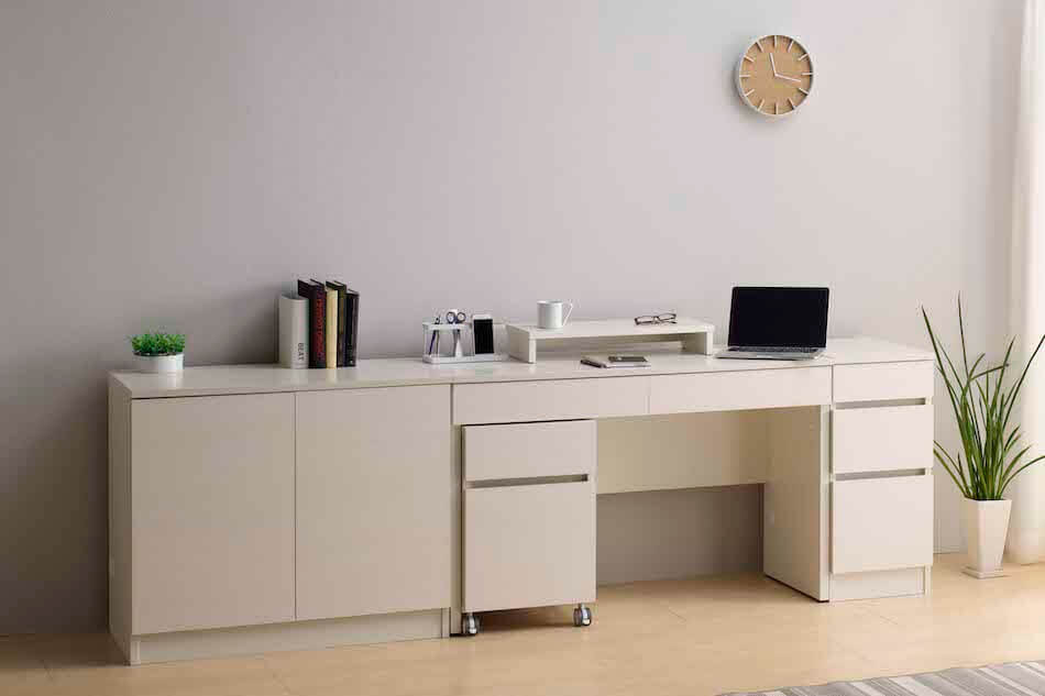 組み合わせを選べるデスクLHシリーズ