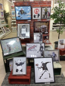 アートパネルバンクシー