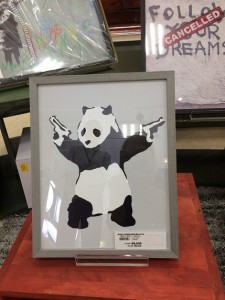 パンダ　バンクシー