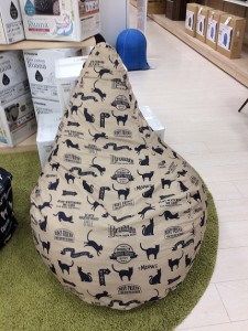 しずく型クッション