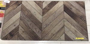 拭けるキッチンマット