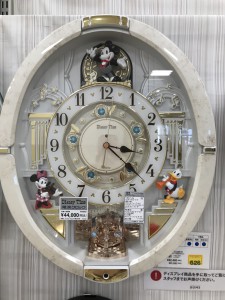 掛け時計ミッキー