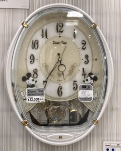 掛時計ディズニー