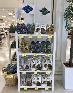 ルームシューズ展示２